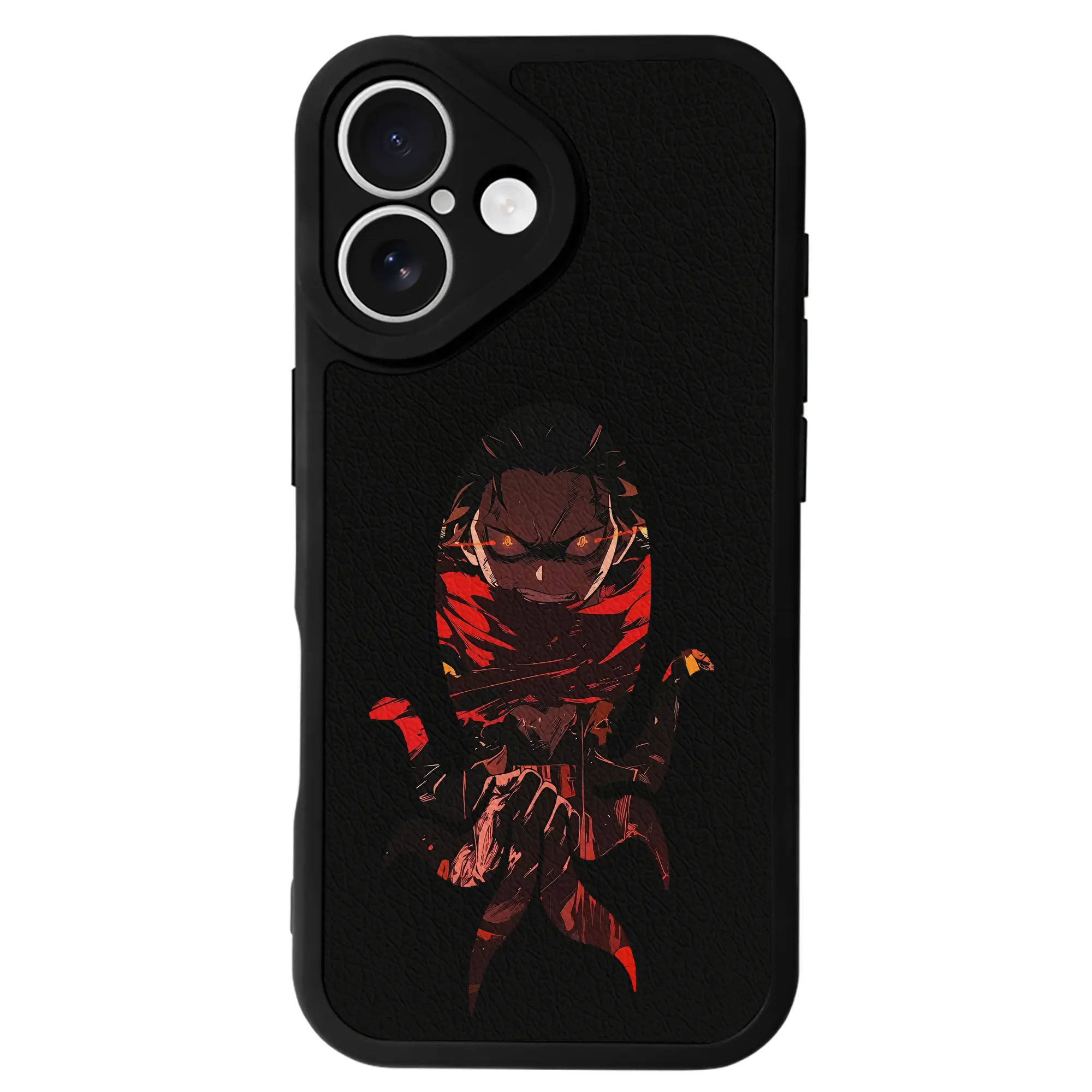 リゼロ グッズ ナツキ・スバル - IPhone 16シリーズ対応 ・ シリコンスマホケース ・ レザー調 ・ 高精度フィット ・ 耐衝撃 ・ ワイヤレス充電対応 ・ 精密カット